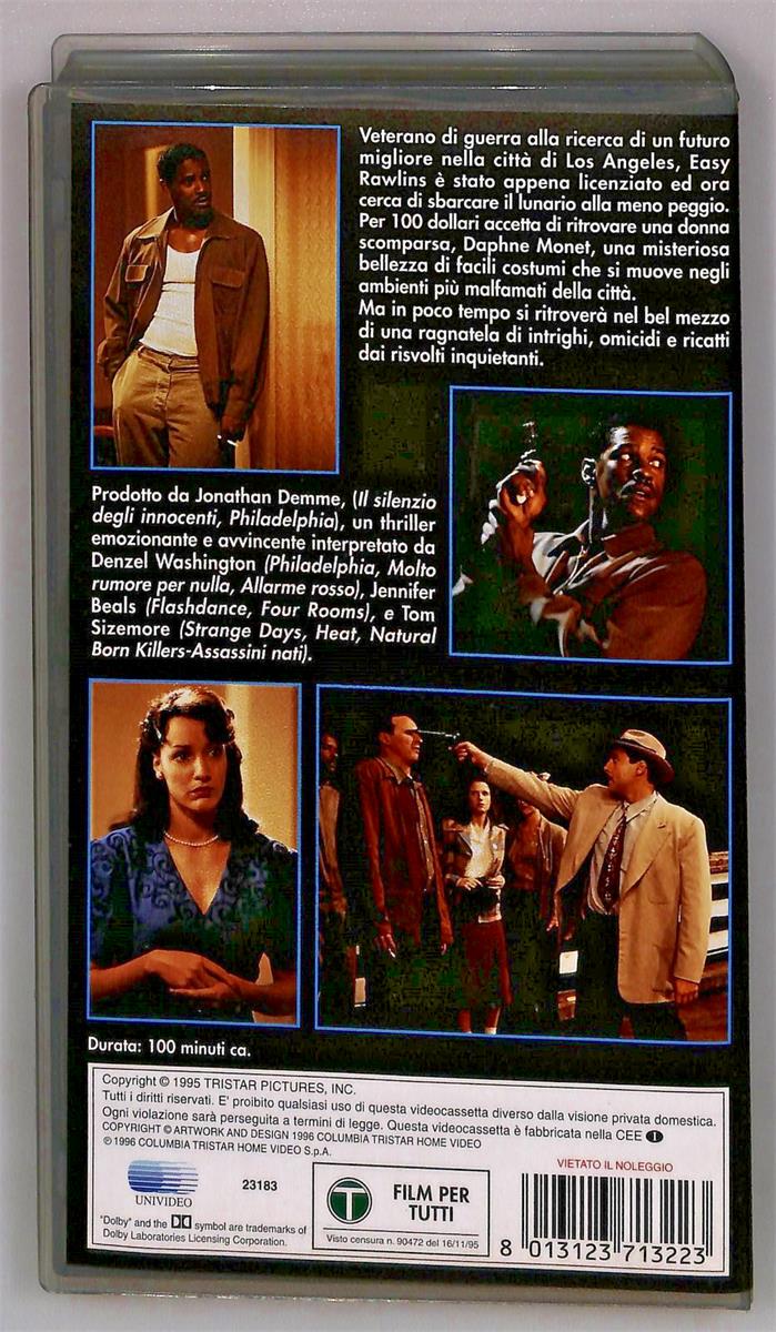 EBOND Diavolo In Blu Columbia Winners VHS VH004628
