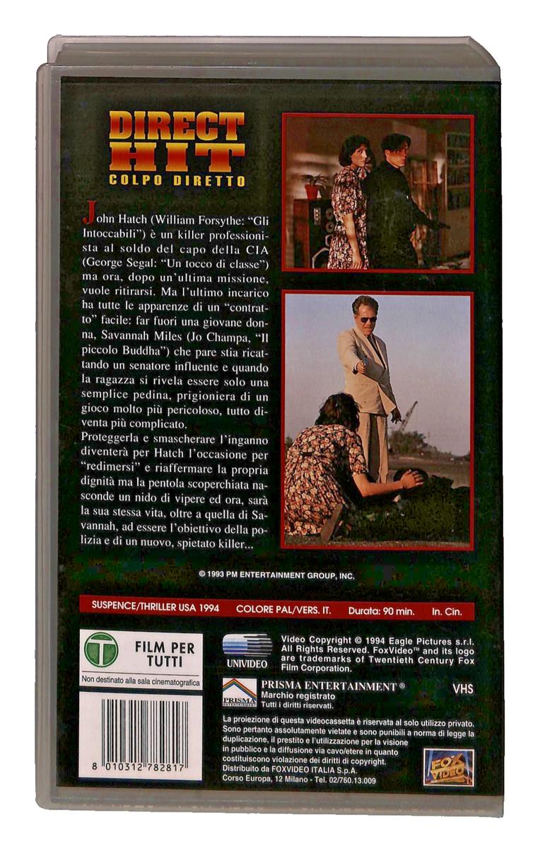 EBOND Direct Hit Colpo Diretto Fox Prisma VHS VH003006