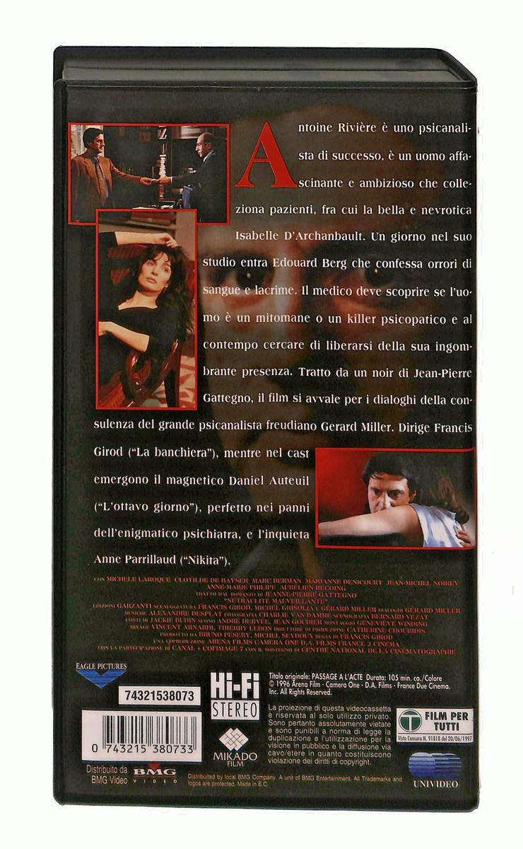 EBOND Transfert Pericoloso Bmg Eagle Picture VHS VH003370
