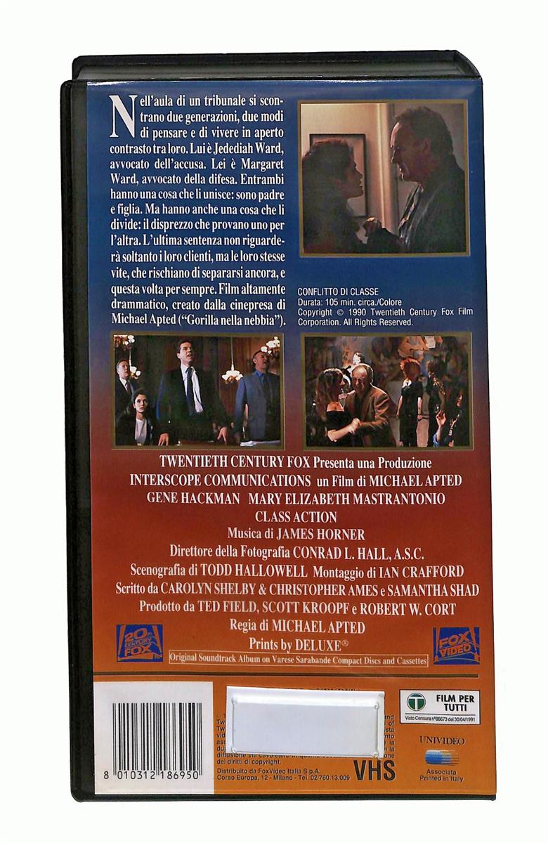 EBOND Conflitto Di Classe Hackman Mastrantonio Fox VHS VH002284