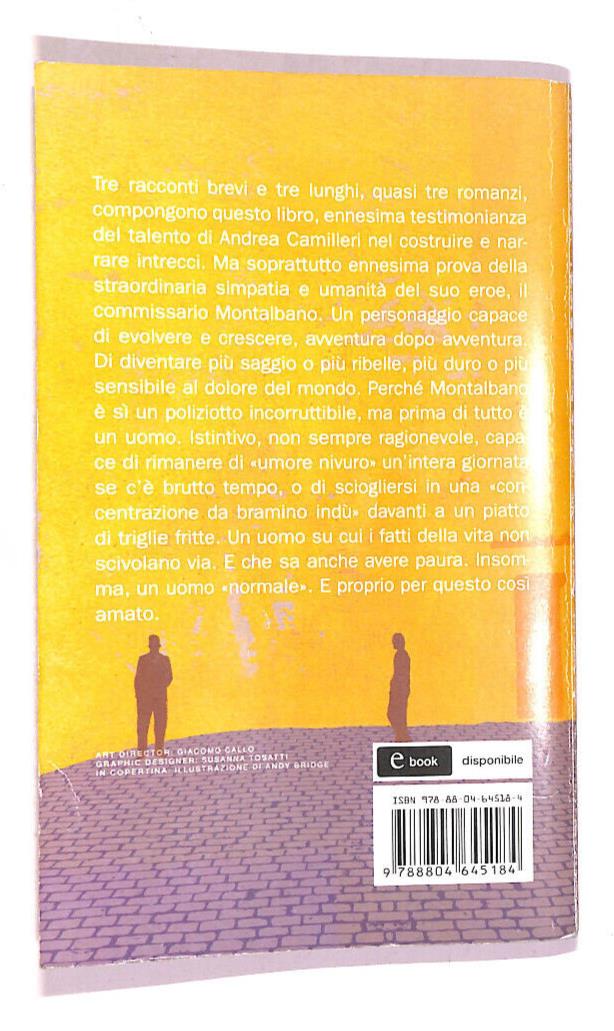 EBOND La Paura Di Montalbano Libro LI013505