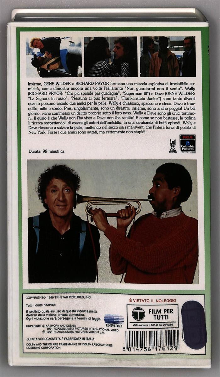 EBOND Non Guardarmi Non Ti Sento Columbia Winners VHS VH004627