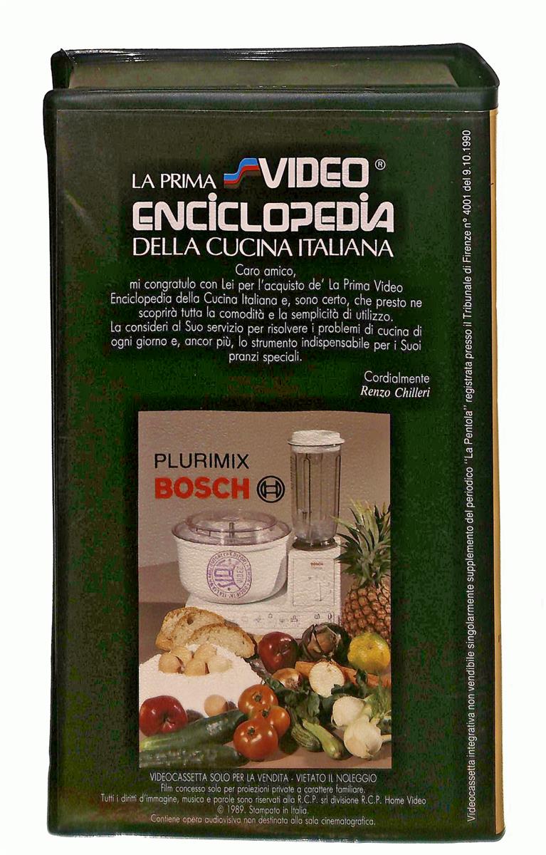 EBOND La Prima Video Enciclopedia Della Cucina Italiana 62 Chilleri VHS VH003378