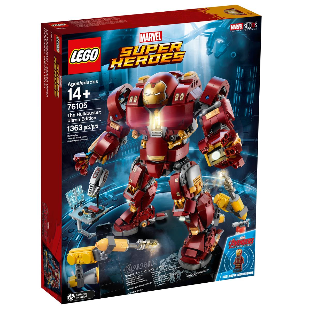 LEGO 76105 SUPER HEROES HULKBUSTER: ULTRON EDITION