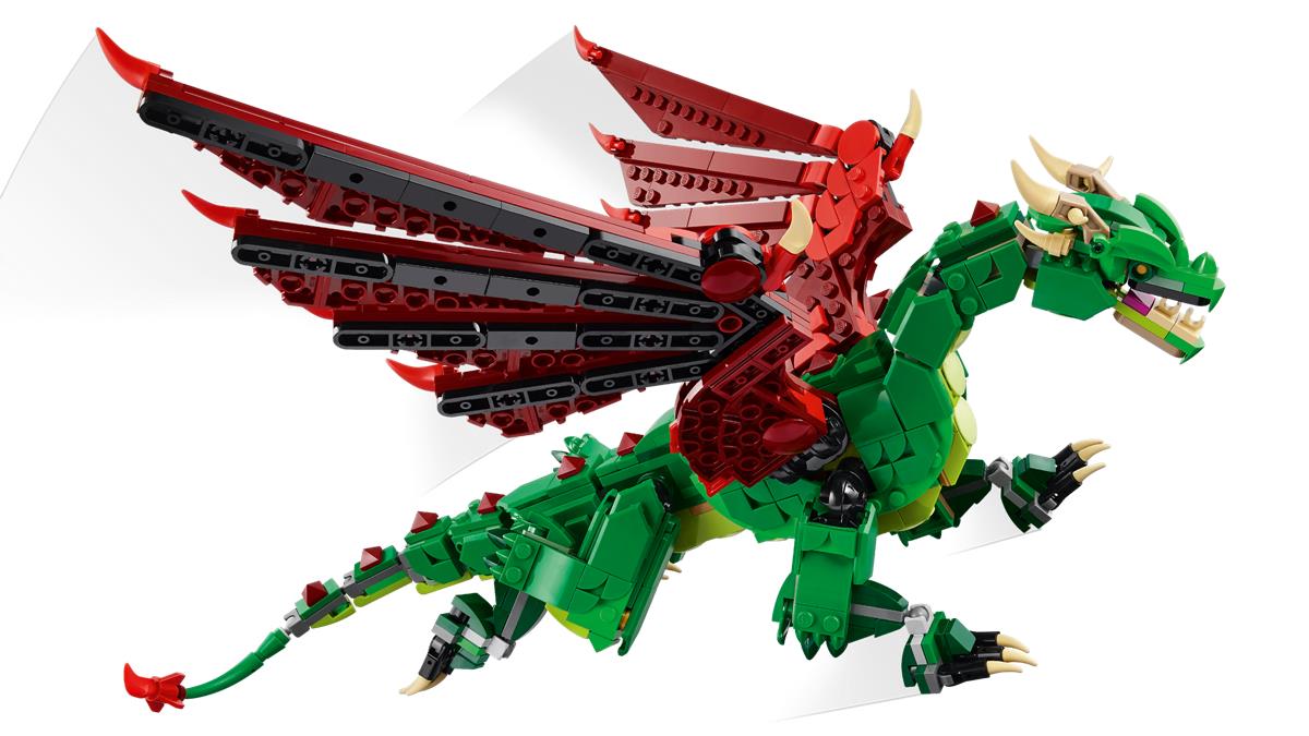 LEGO 31161 Drago medievale