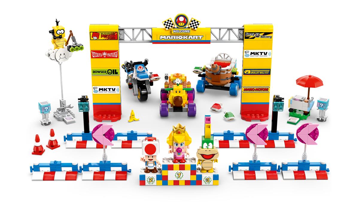 LEGO 72036 Mario Kart™: Pack Baby Peach e Gran Premio
