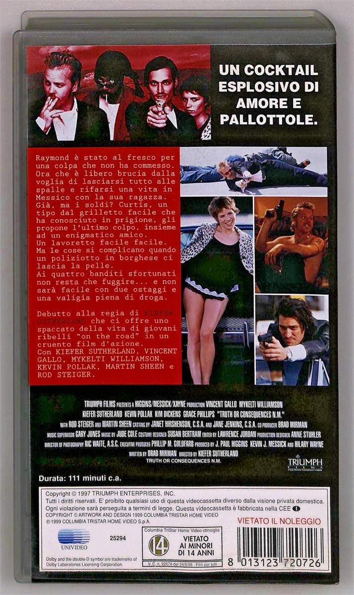 EBOND Viaggio Senza Ritorno Columbia VHS VH004629
