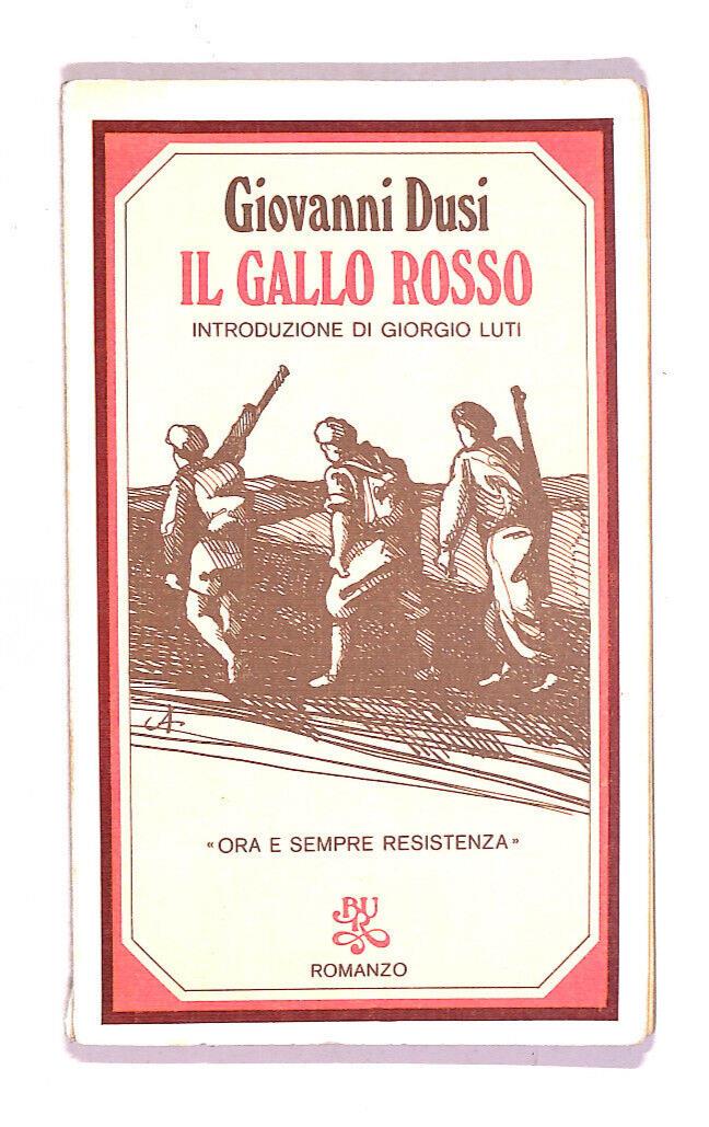 EBOND Il Giallo Rosso Di Giovanni Dusi Libro LI013808