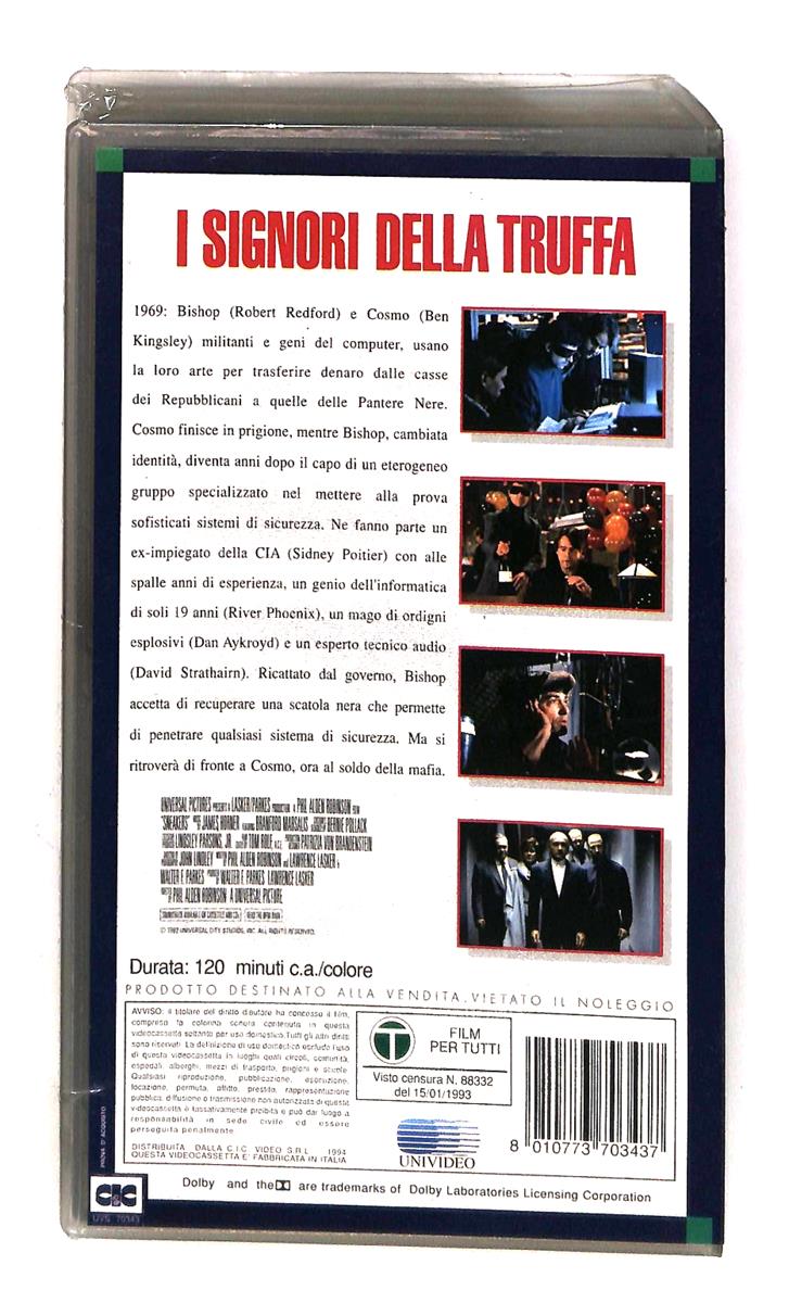 EBOND I Signori Della Truffa Universal Cic VHS VH003309
