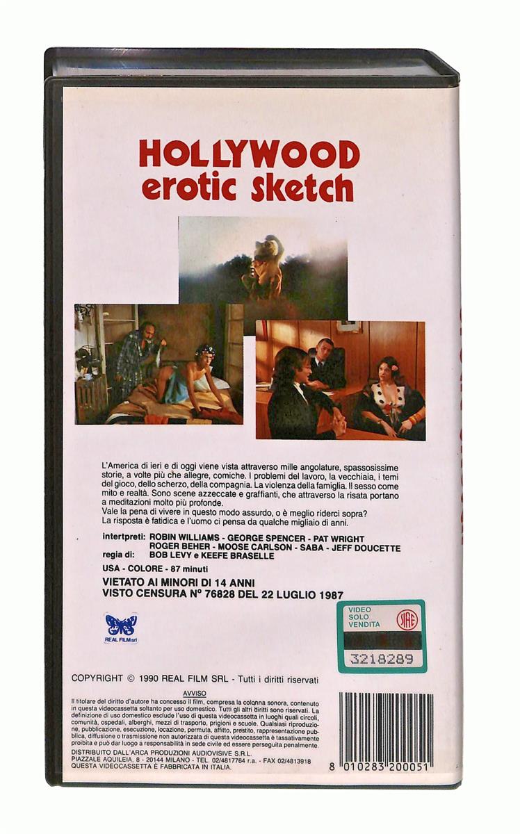 EBOND Il Film Piu Pazzo Del Mondo Hollywood Erotic Sketch Real Film VHS VH002672