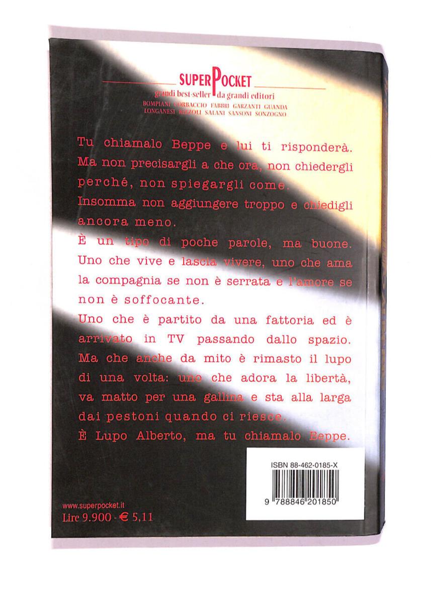 EBOND Tu Chiamalo Beppe! Lupo Alberto Libro LI009507