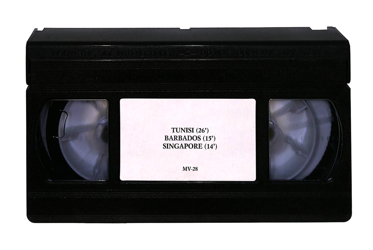 EBOND Tunisi Barbados Singapore Mondo In Video N 28 VHS VH002659