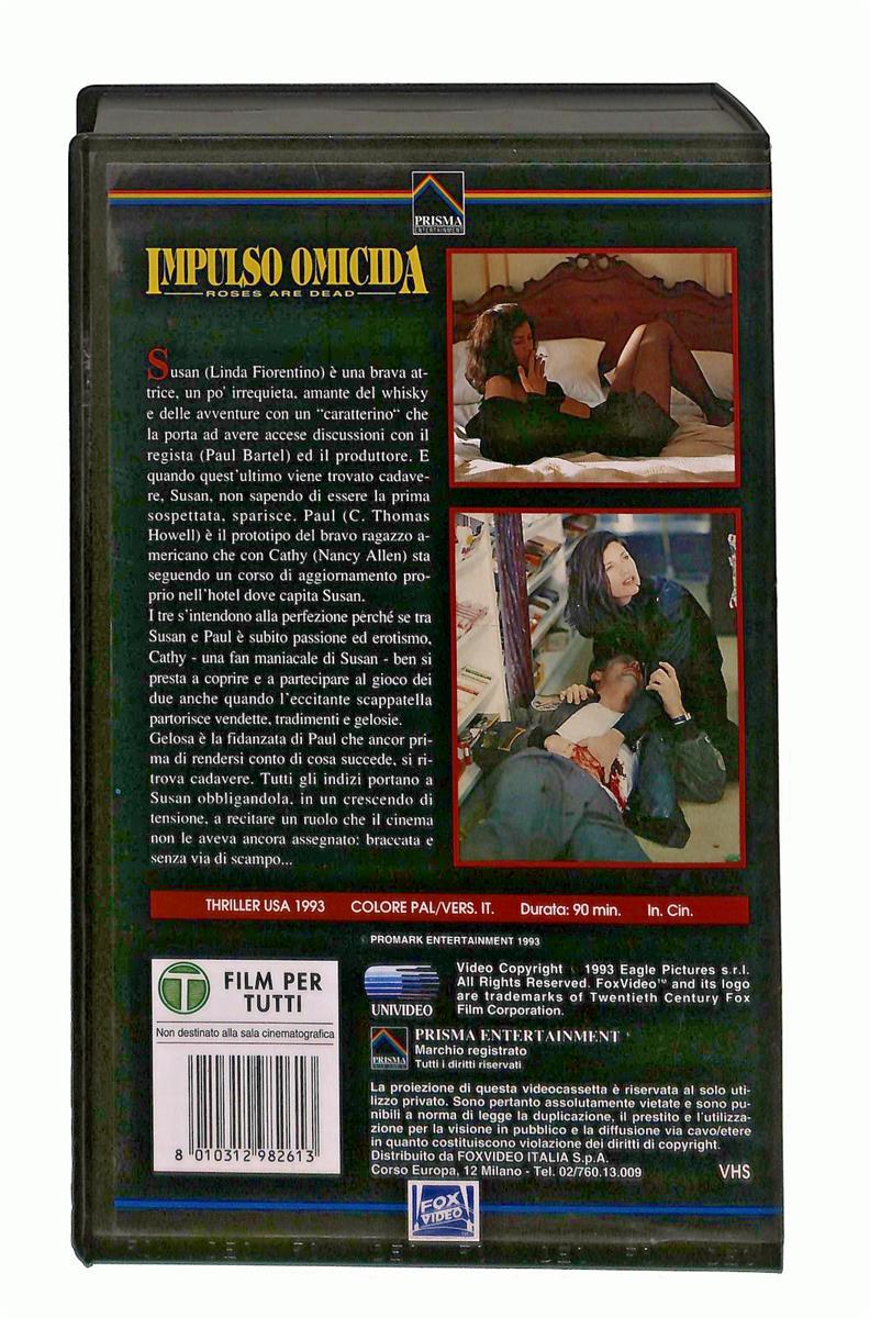 EBOND Impulso Omicida Fox VHS VH002928