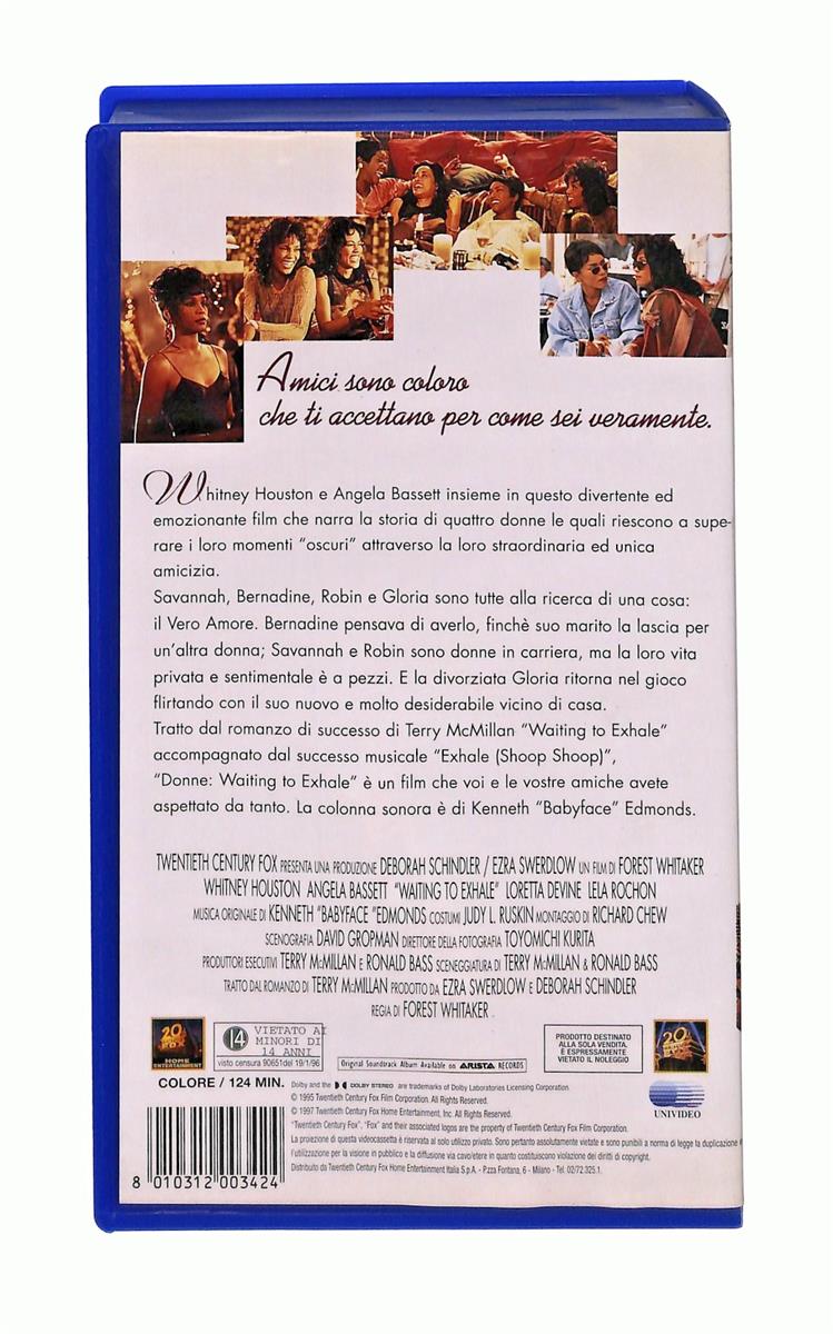 EBOND Donne Waiting To Exhale Fox VHS VH004763