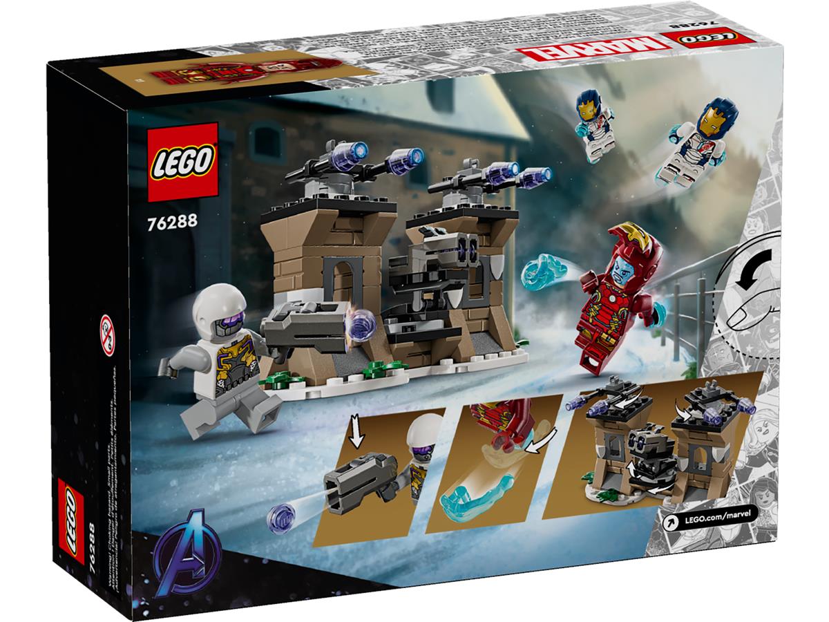 LEGO 76288 Iron Man e Legione di ferro vs. Soldato Hydra