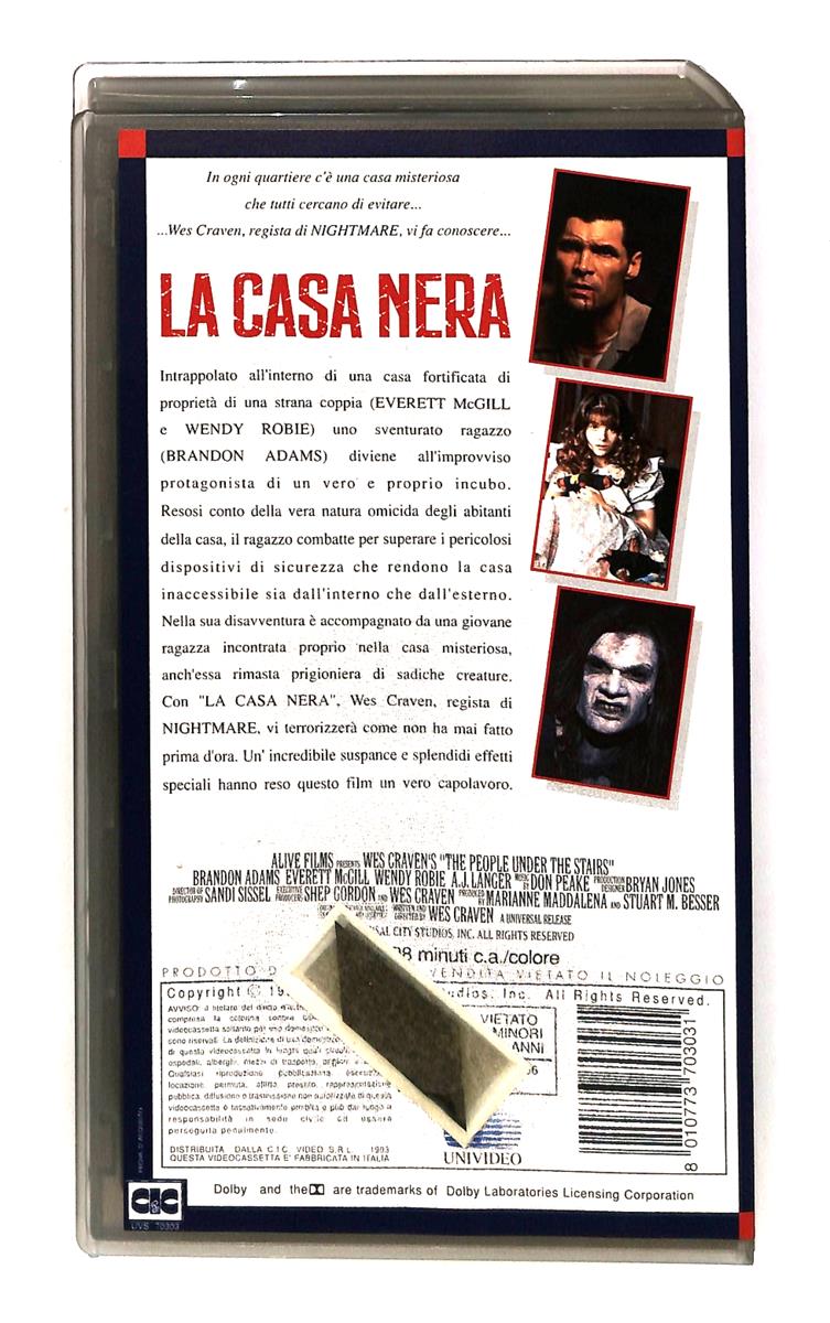 EBOND La Casa Nera Universal Cic VHS VH003328
