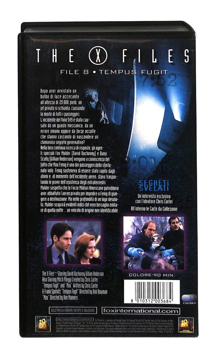 EBOND The x Files File 8 Tempus Fugit Fox VHS VH004771