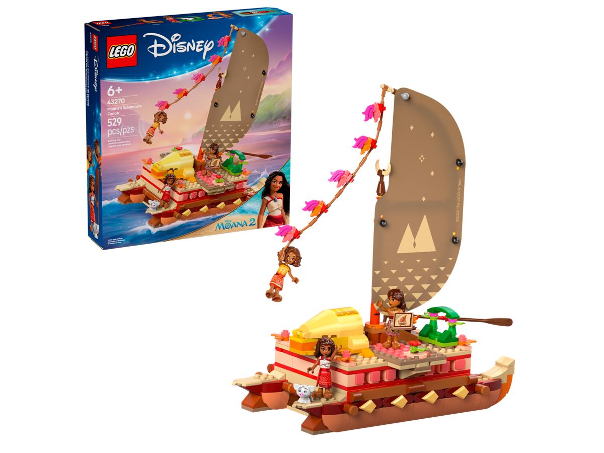 LEGO 43270 La canoa di Vaiana