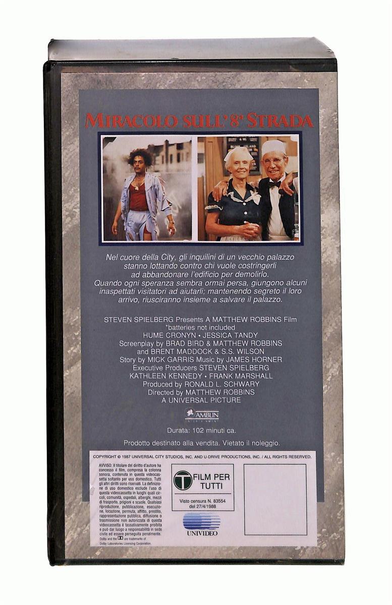 EBOND Miracolo Sull 8a Strada Universal Cic VHS VH003503