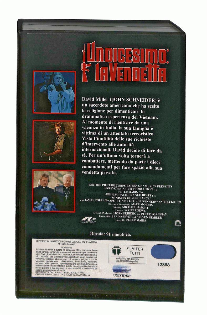 EBOND Undicesimo La Vendetta Paramount Cic VHS VH004360