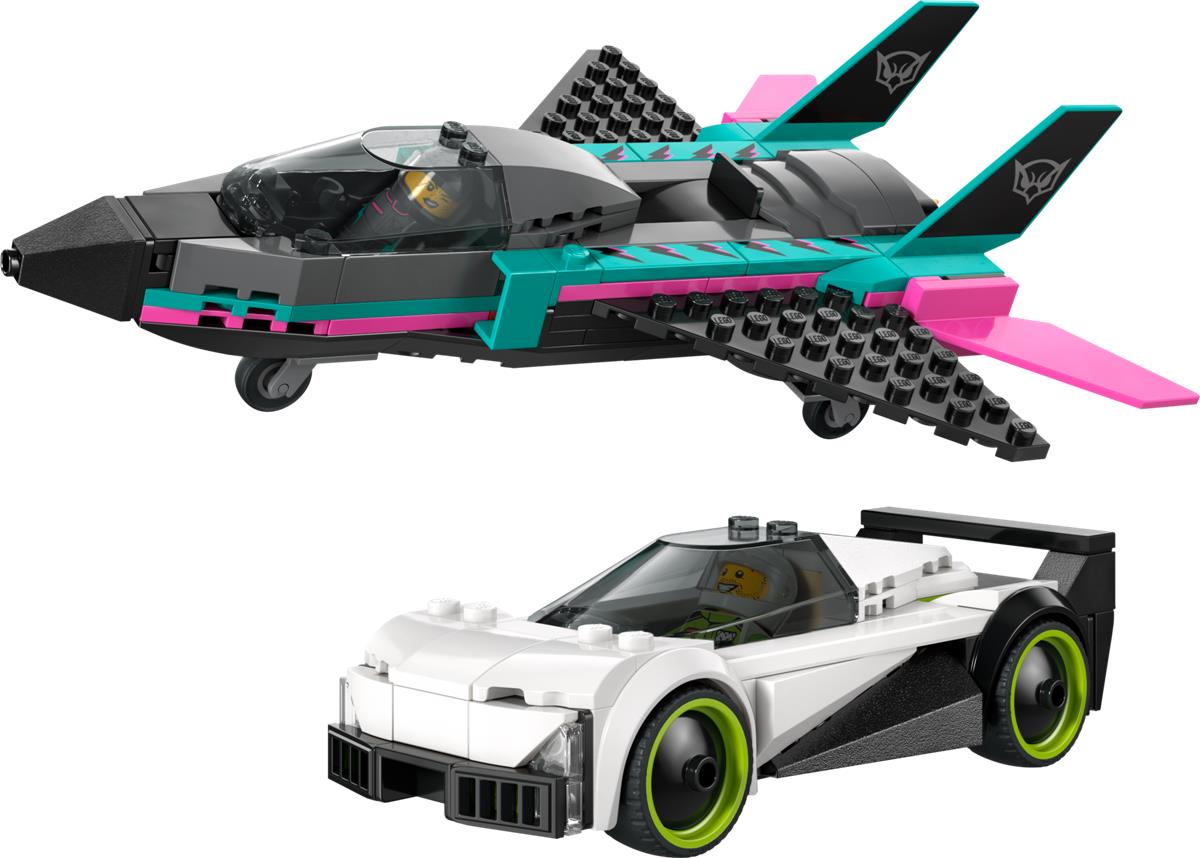 LEGO 60489 Jet contro Auto sportiva