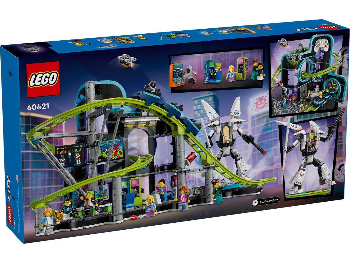 LEGO 60421 Montagne russe di Robot World