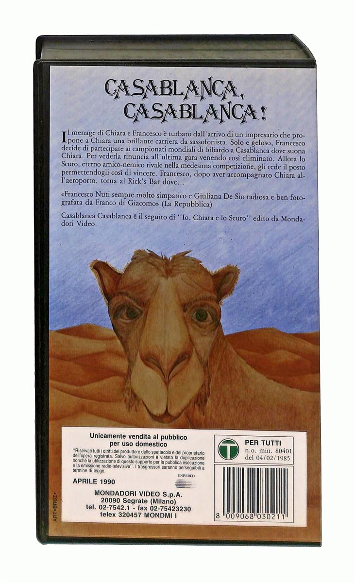 EBOND Casablanca Casablanca Mondadori Video VHS VH003184