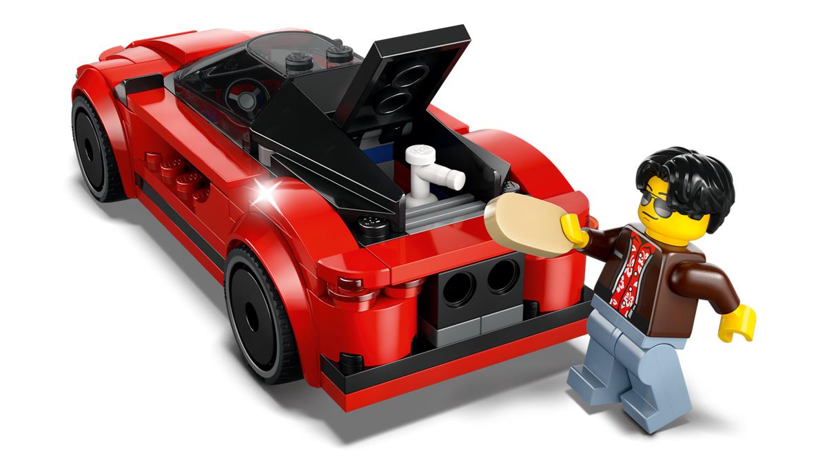 LEGO 60448 Auto sportiva rossa
