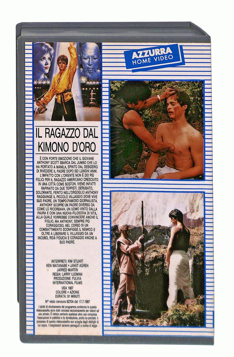 EBOND Il Ragazzo Dal Kimono d Oro Azzurra Home Video VHS VH004225
