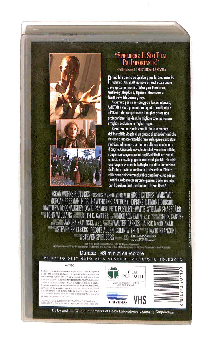 EBOND Amistad Dreamworks VHS VH003284