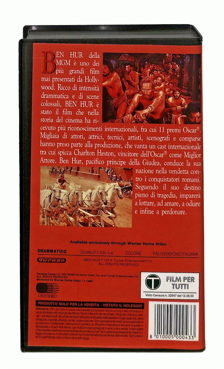 EBOND Ben Hur Gli Scudi Mgm Ua VHS VH004364