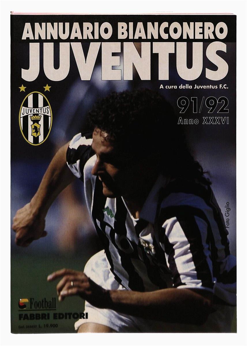 EBOND Annuario Bianconero 91/92 Fabbri Libro LI030453