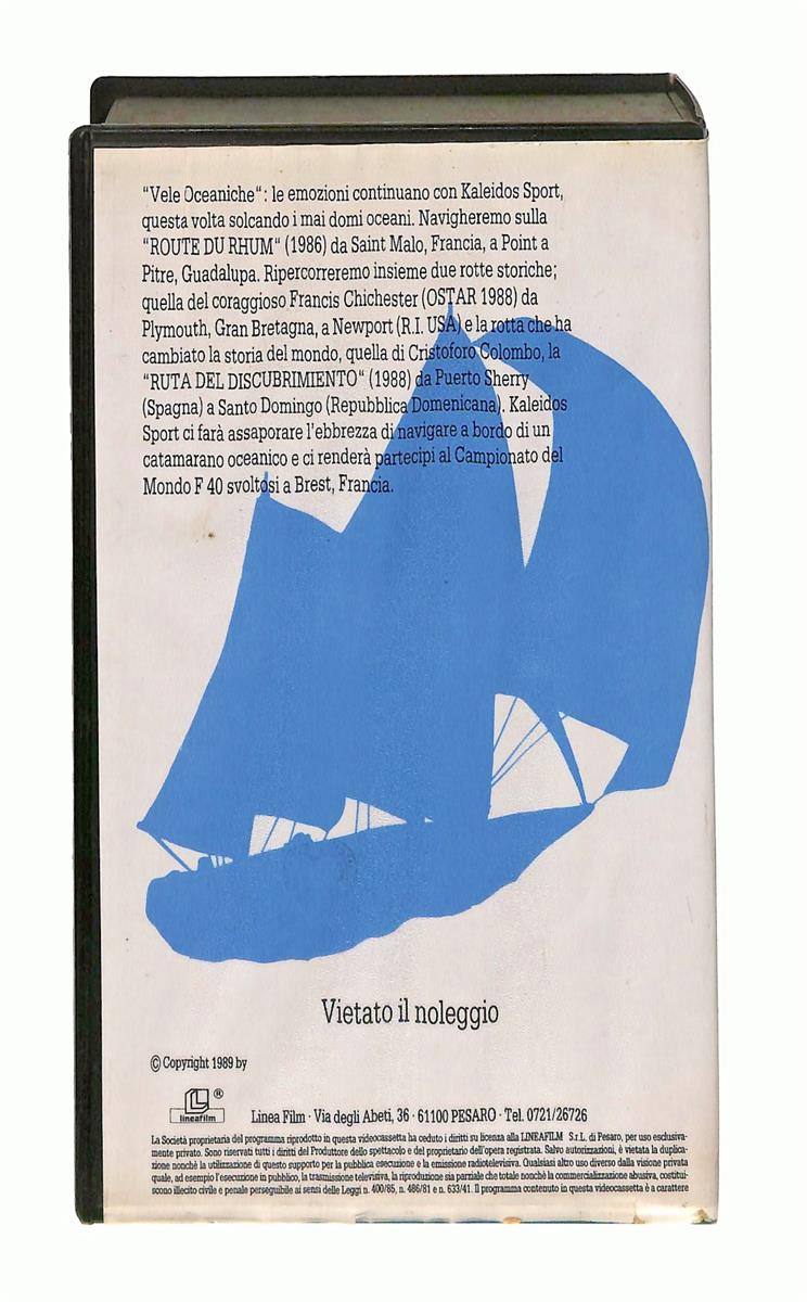 EBOND Vele Oceaniche Lineafilm VHS VH003658