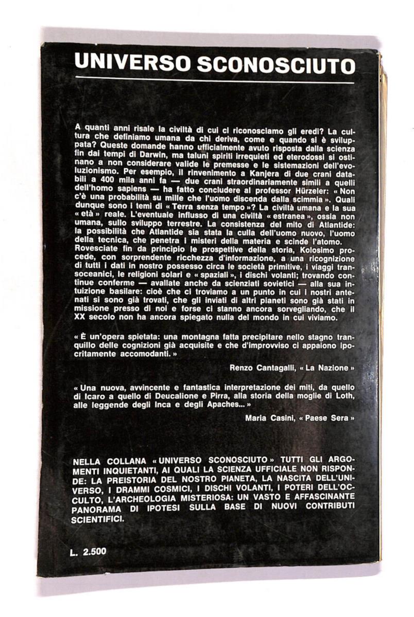 EBOND Terra Senza Tempo Libro LI012510