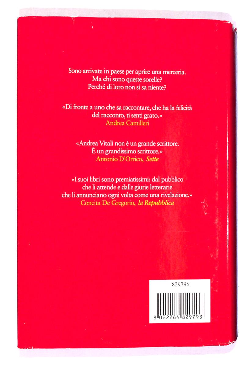 EBOND Premiata Ditta Sorelle Ficcadenti Di Andrea Vitali Libro LI014810
