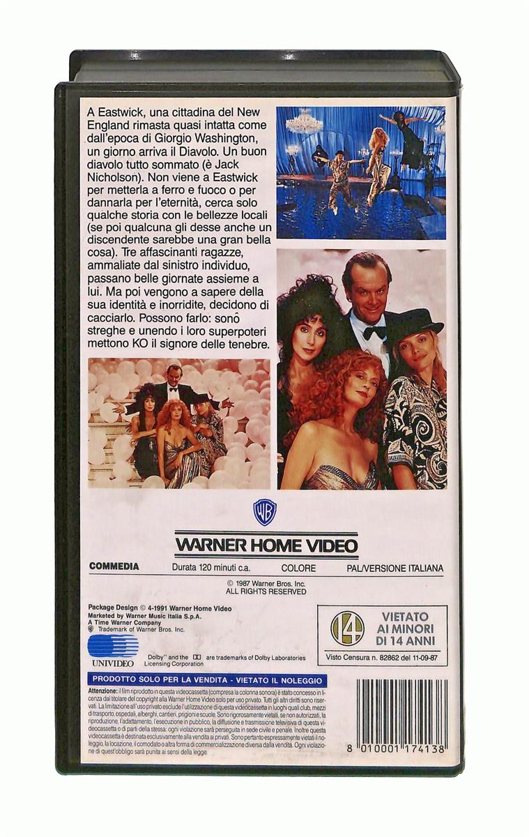 EBOND Le Streghe Di Eastwick Gli Scudi Wb VHS VH002808