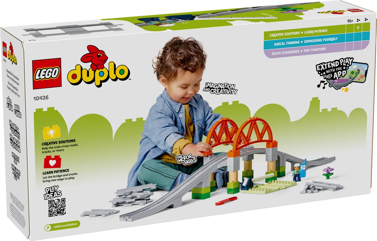 LEGO 10426 Pack di espansione ponte e binari ferroviari