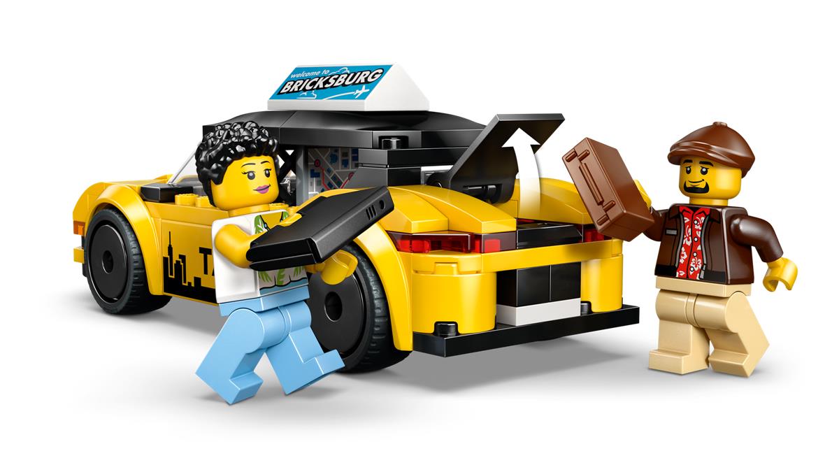 LEGO 60487 Taxi giallo