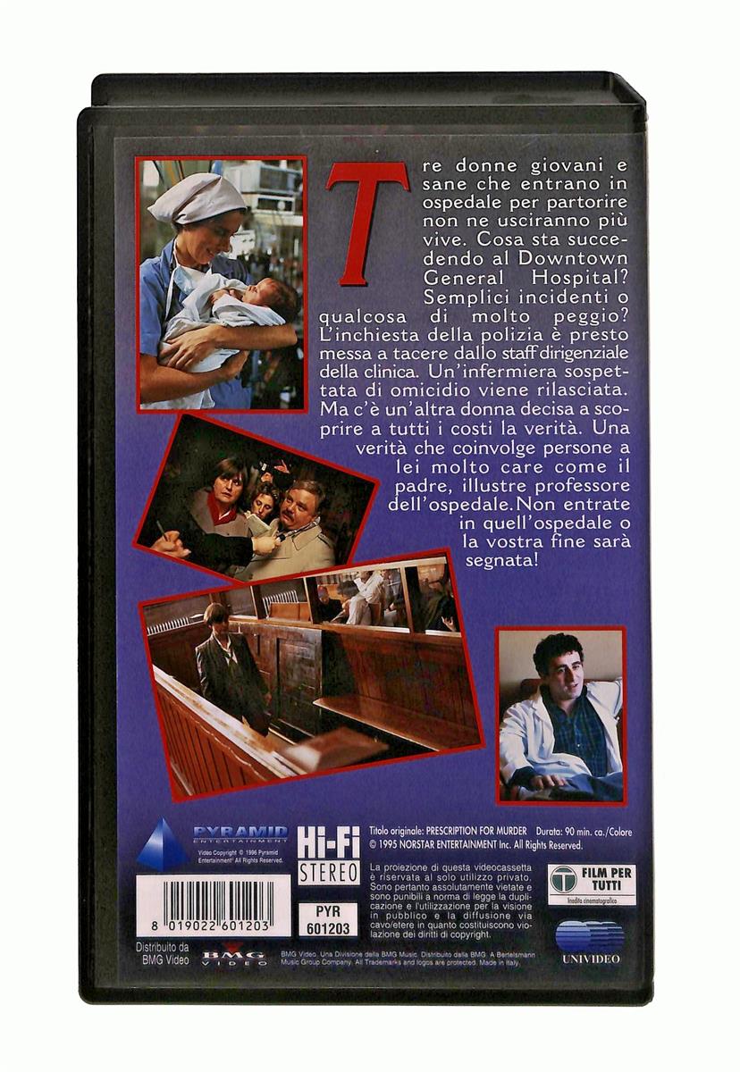 EBOND Prescrizione Omicida Bmg Pyramid VHS VH003774