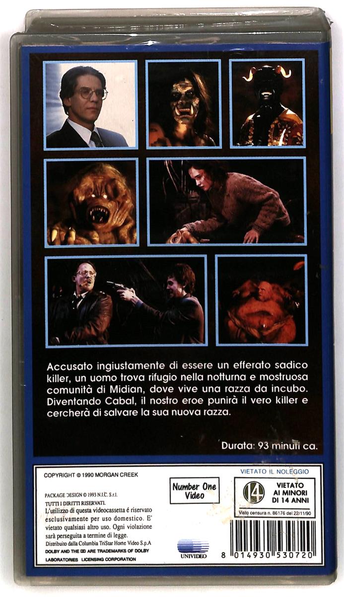 EBOND Cabal Titanus VHS VH005154