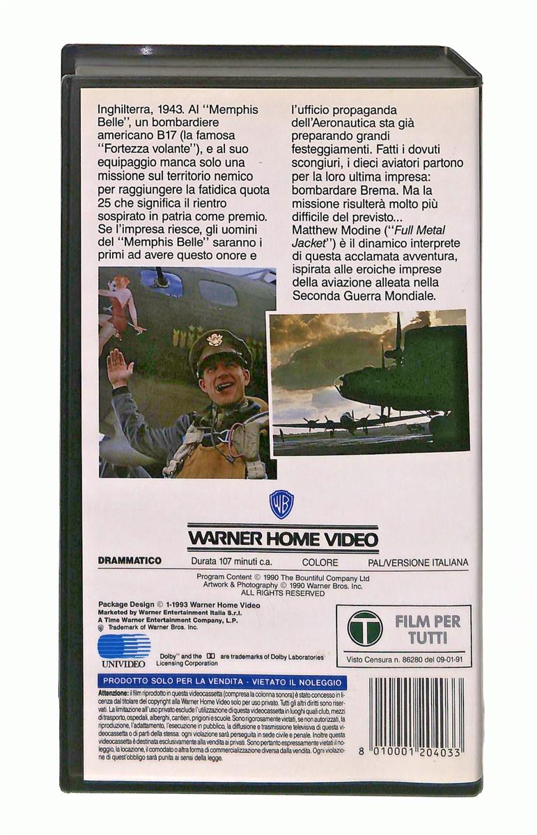 EBOND Memphis Belle Wb Gli Scudi VHS VH004218