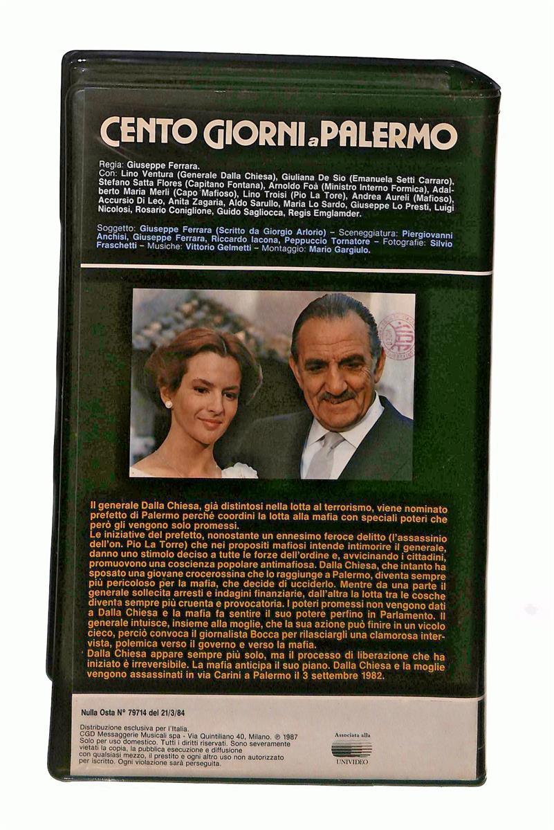 EBOND Cento Giorni a Palermo Videosuono VHS VH004059