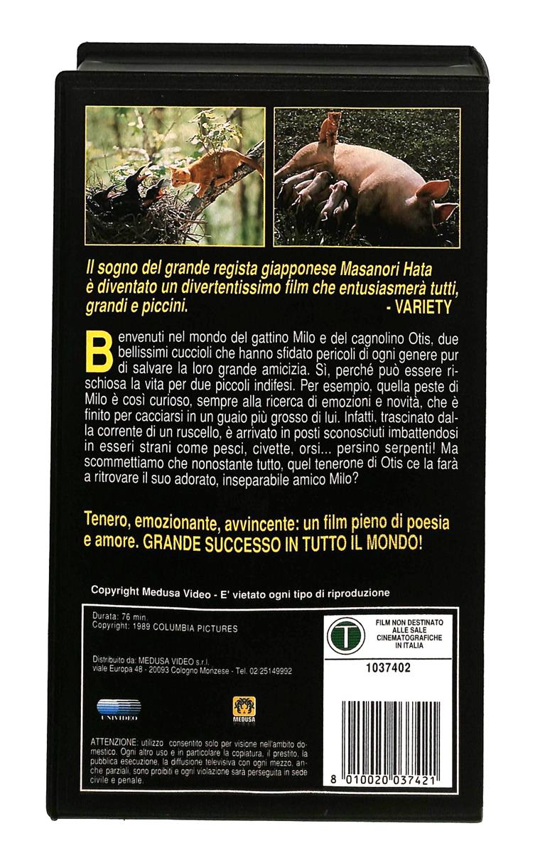 EBOND Le Avventure Di Milo e Otis Medusa VHS VH005202