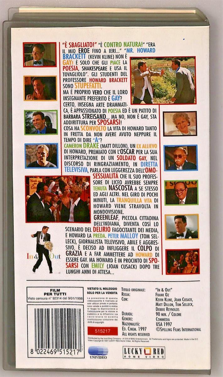EBOND In & Out Lucky Red VHS VH004616