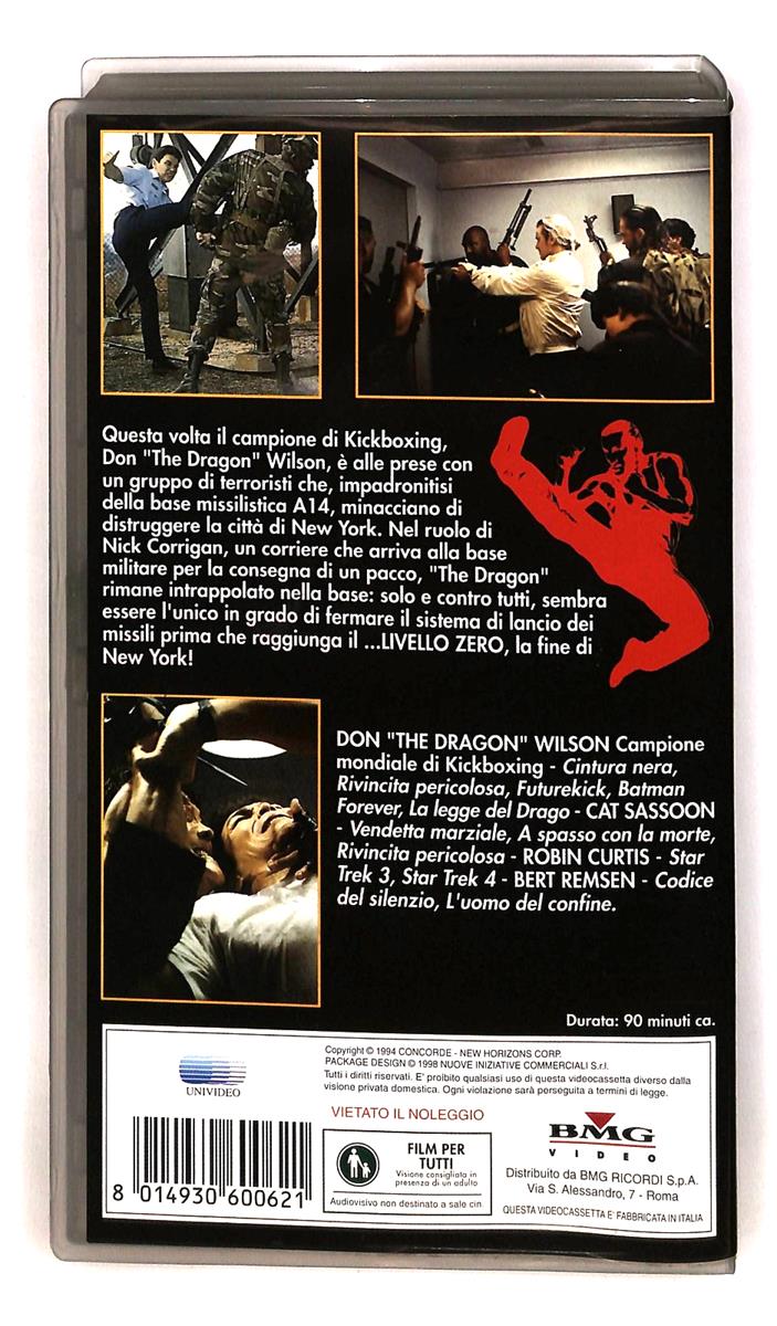 EBOND Livello Zero Number One Video VHS VH005113