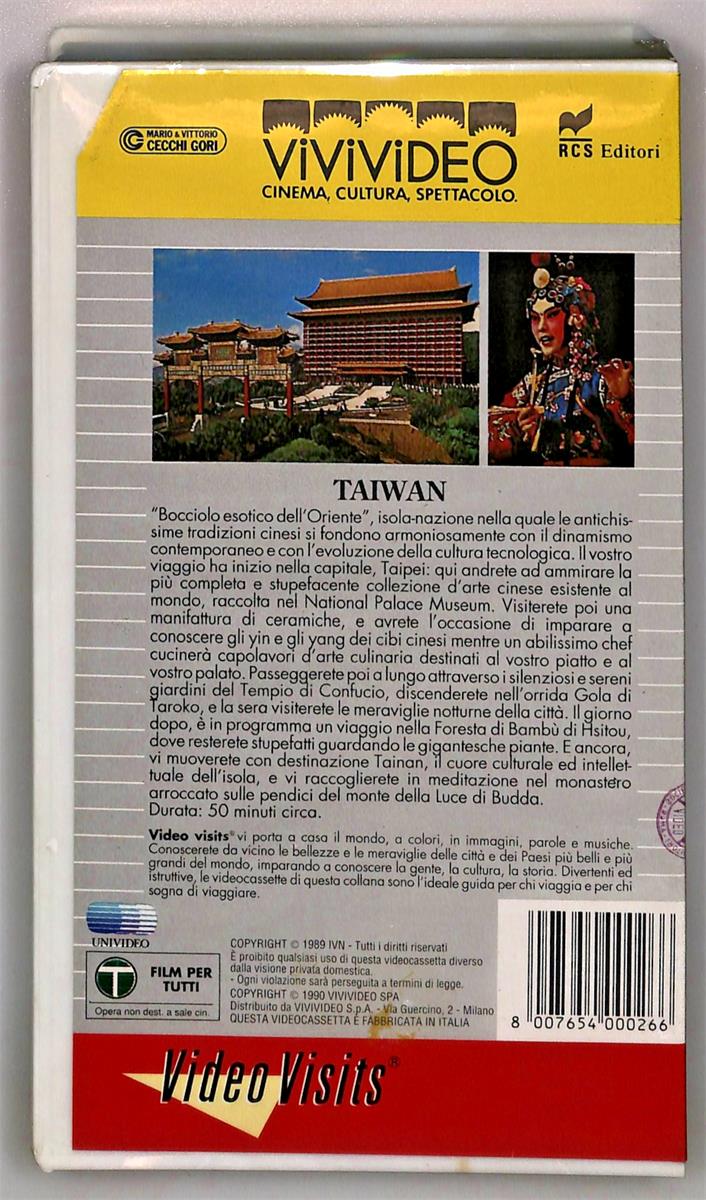 EBOND Taiwan Vivivideo VHS VH004768