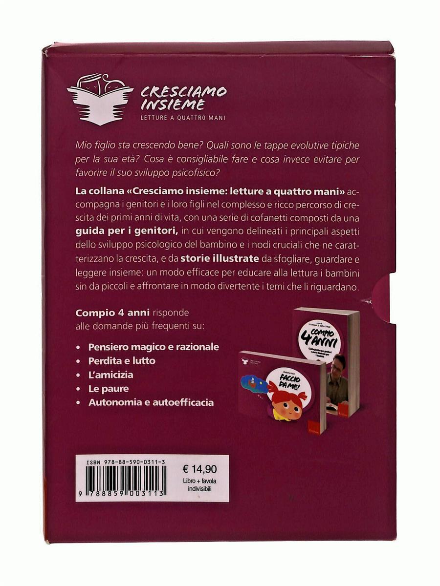 EBOND Compio 4 Anni Cura Cramerotti Daffi Mauti Erickson 2 Libri Libro LI041910