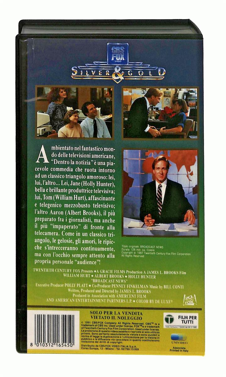 EBOND Dentro La Notizia Silver & Gold Cbs Fox VHS VH003904