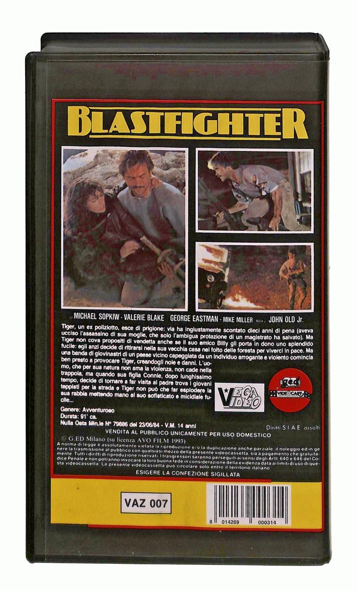 EBOND Blastfighter Video Club VHS VH005117