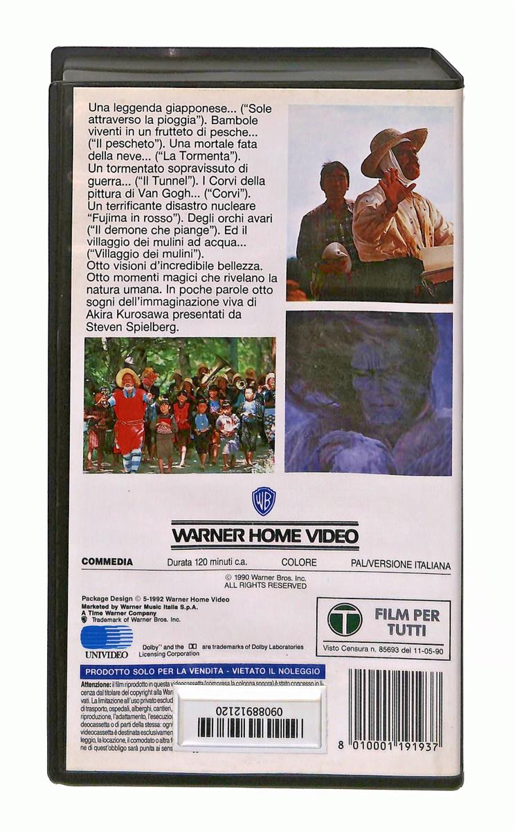 EBOND Sogni Kurosawa Gli Scudi Wb VHS VH004210